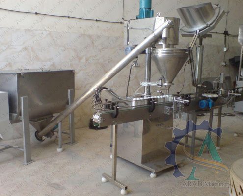 خرید دستگاه قوطی پرکن پودری
